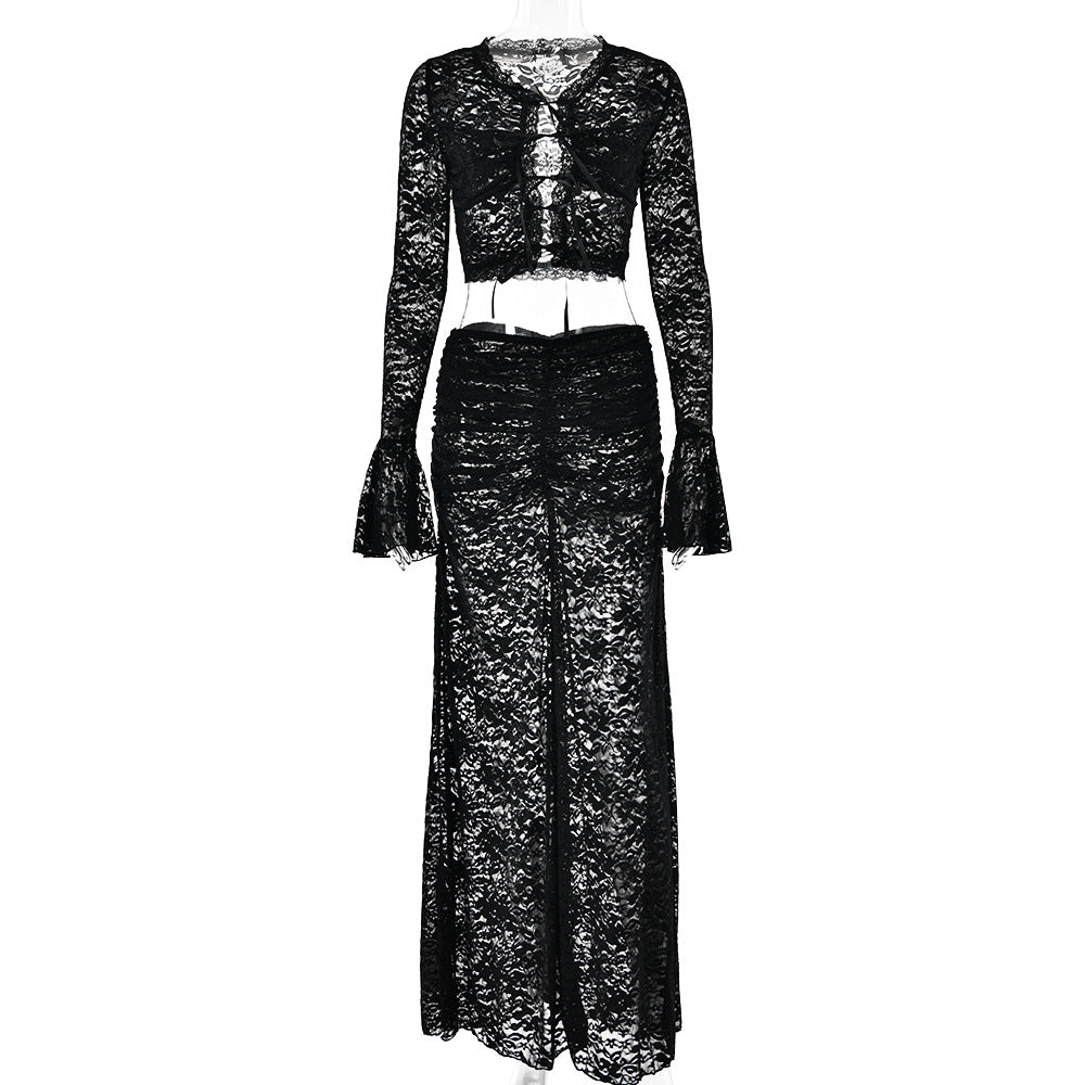 lace Me Up Dress