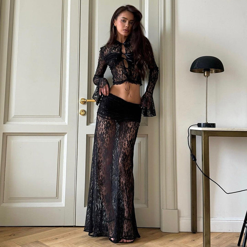 lace Me Up Dress