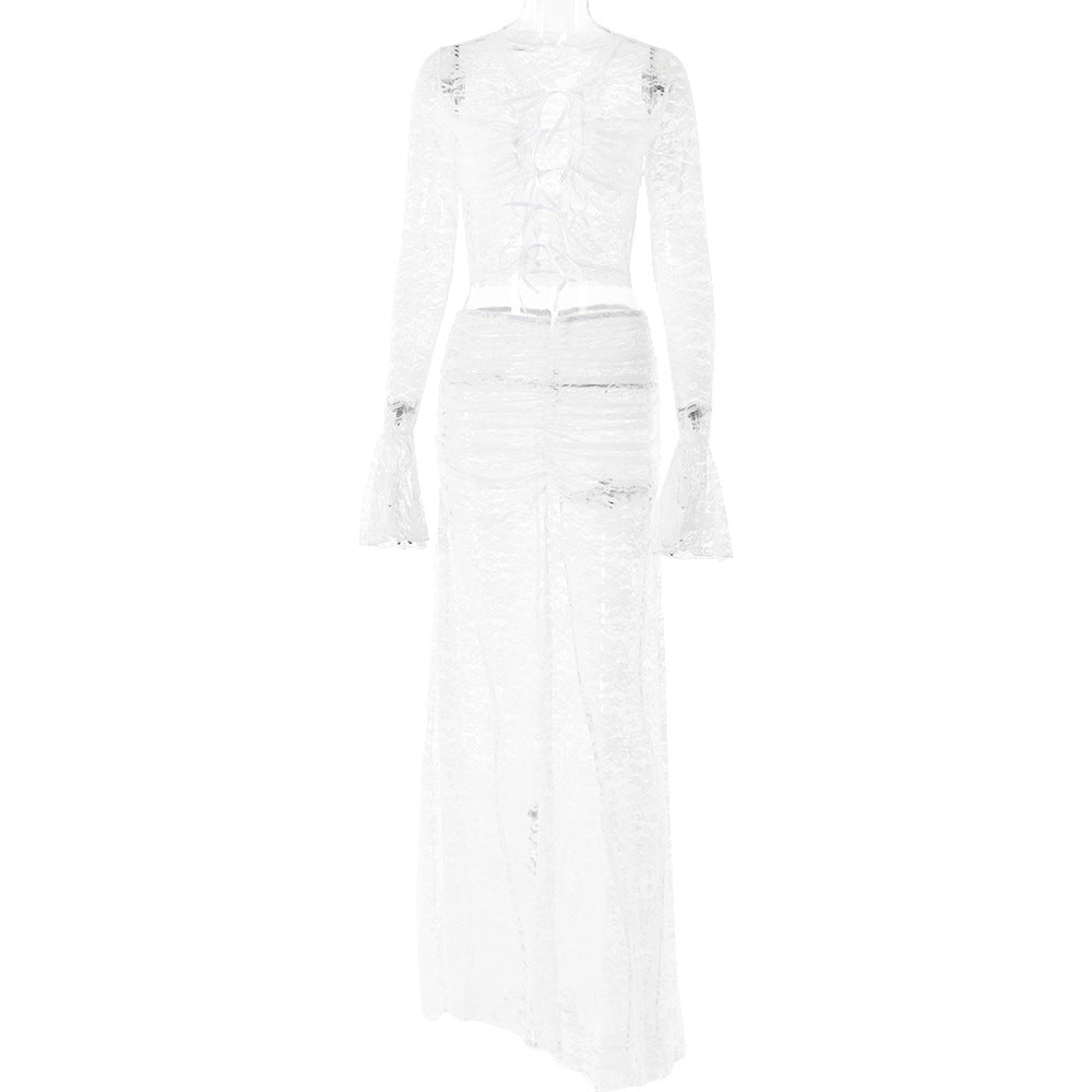 lace Me Up Dress